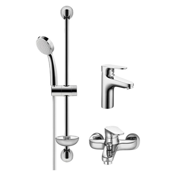 HERZ Infinity set 00059 visoki umivaonik i baterija za kadu sa tuš setom